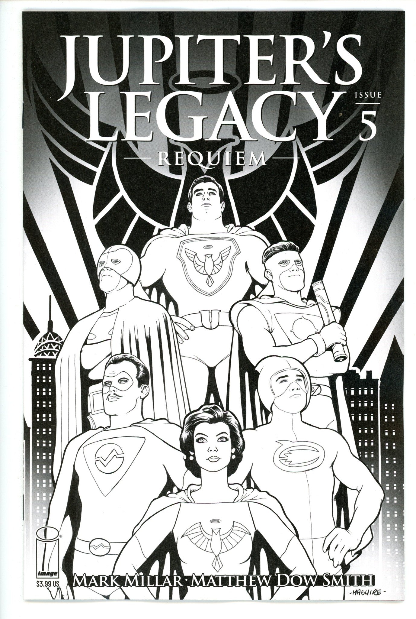 Jupiters Legacy Requiem 5 Maguire Variant (2021)