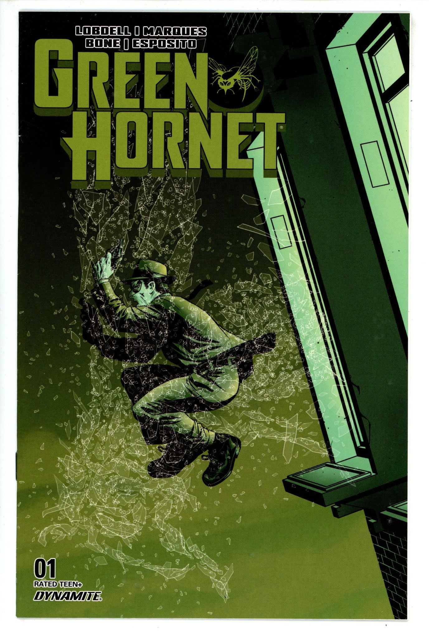 Green Hornet Vol 4 1 McKone Variant