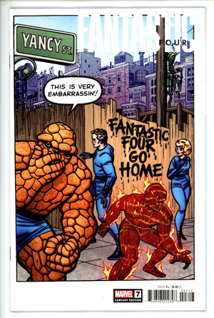 Fantastic Four Vol 7 7 (700) Kirby Hidden Gem Incentive Variant NM (2023)