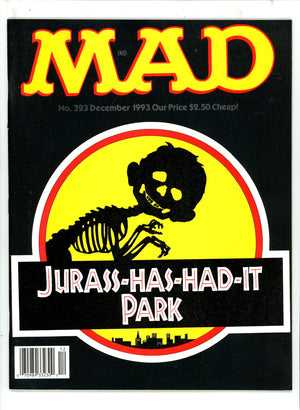 Mad 323 Canadian Price Variant VF+ (1993)