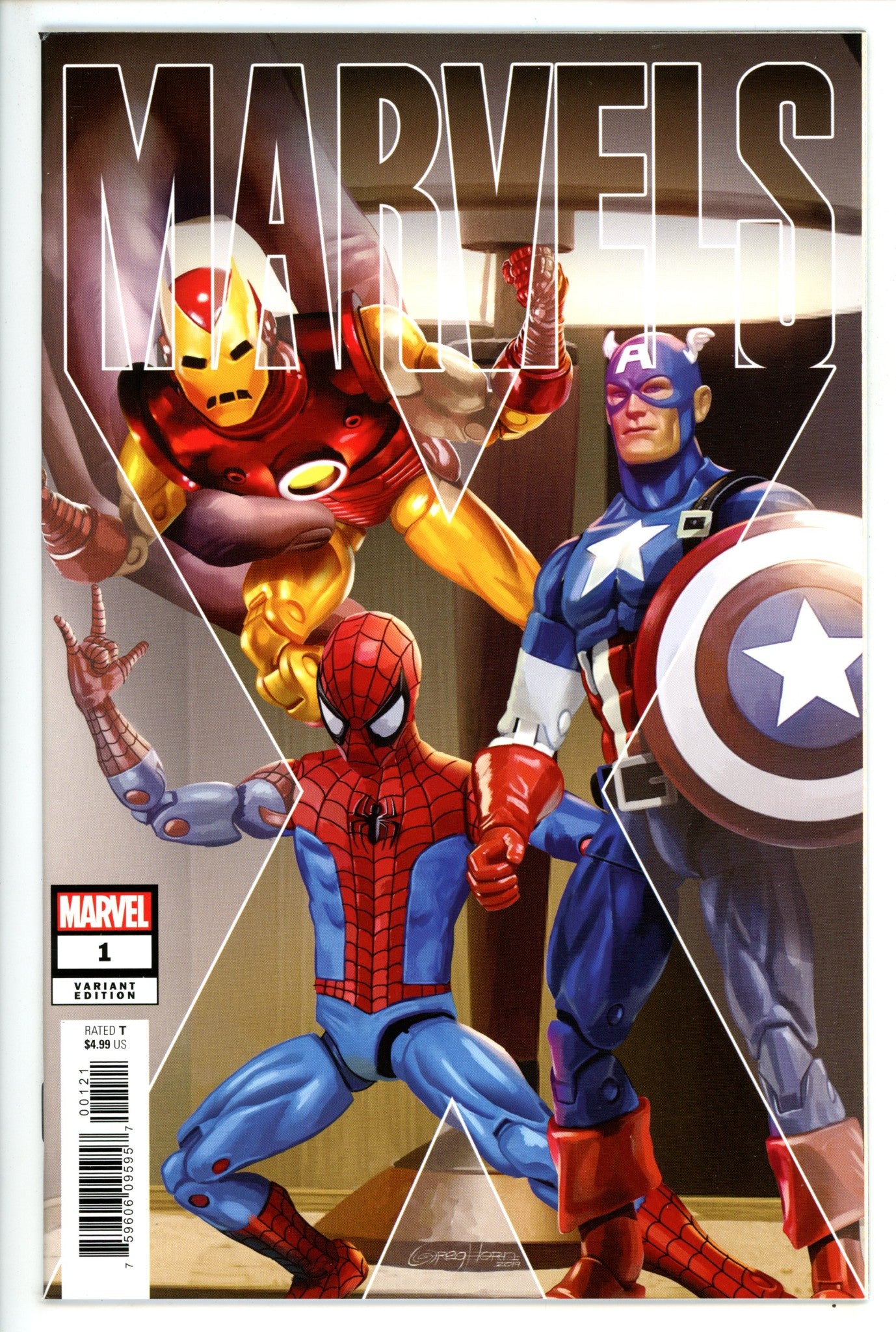 Marvels X 1 Horn Variant NM-