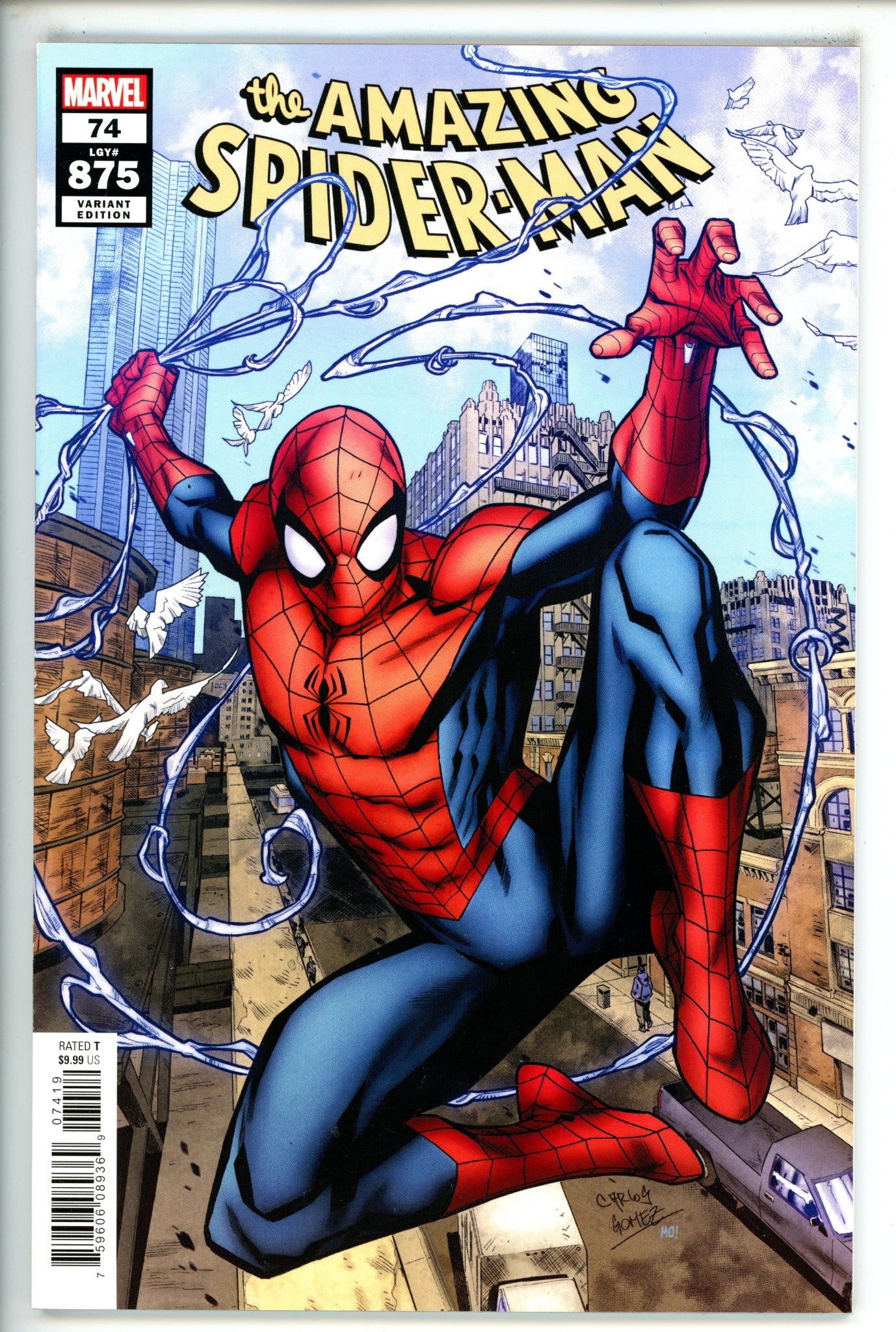 Amazing Spider-Man Vol 5 74 Gomez Variant