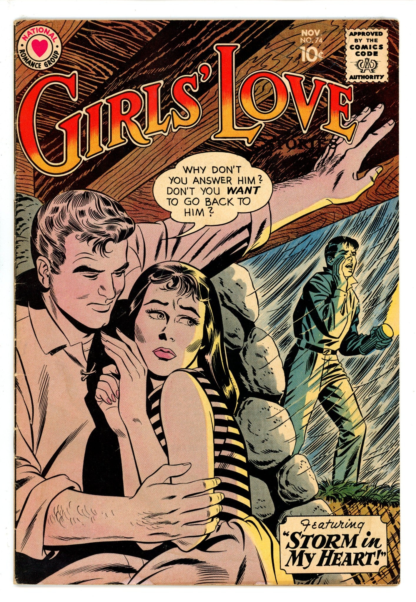 Girls' Love Stories 74 VG/FN