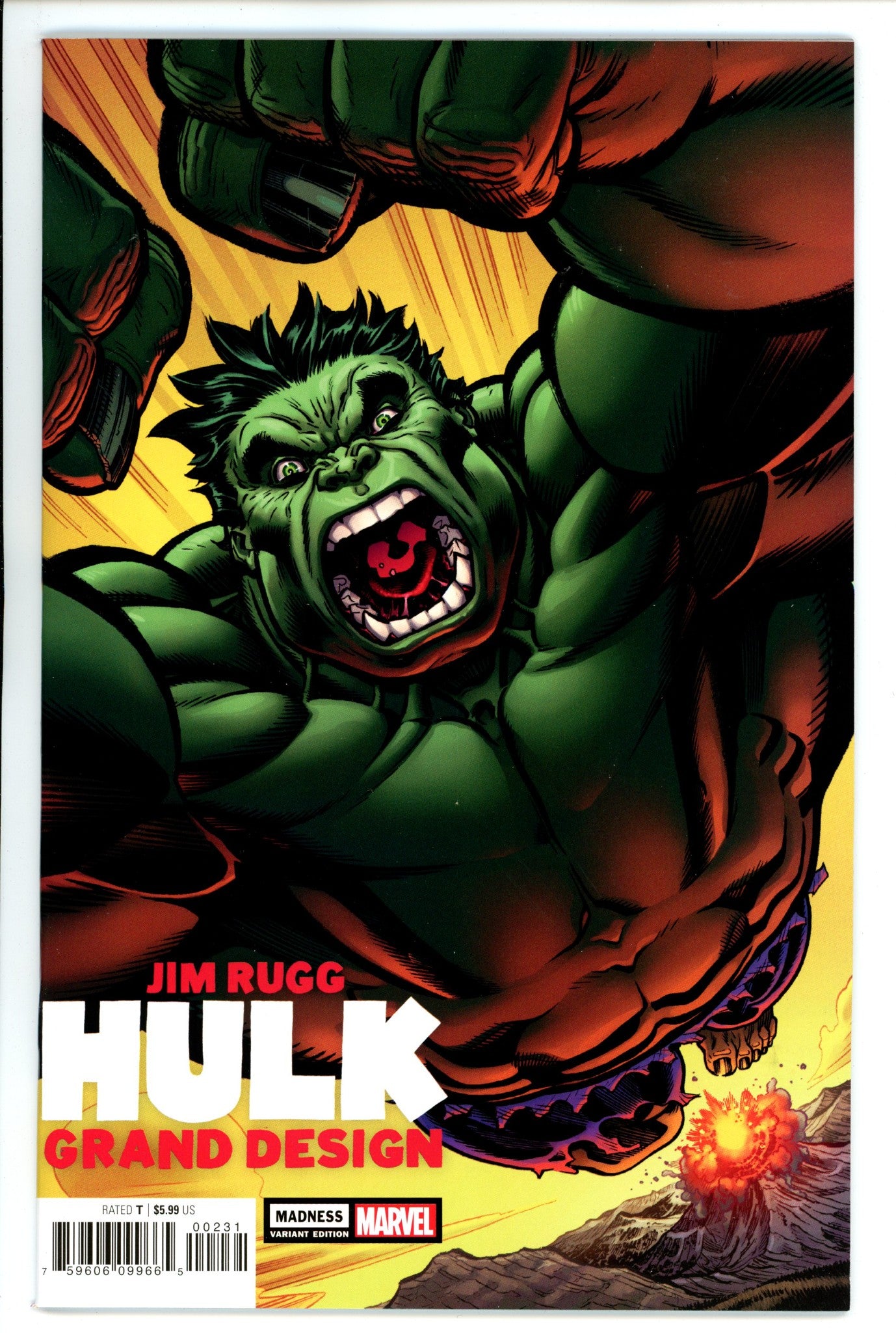 Hulk Grand Design Madness 1 McGuinness Variant (2022)