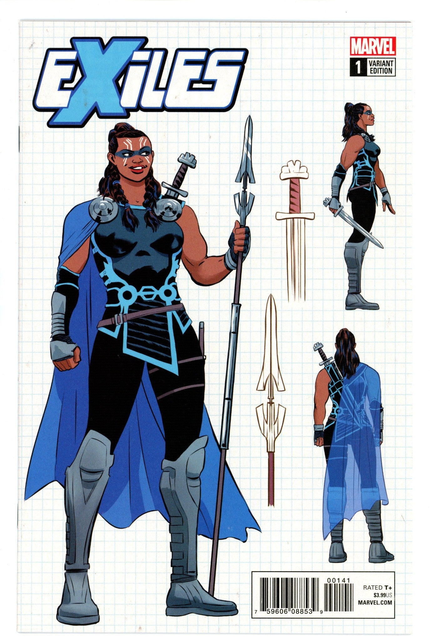 Exiles Vol 3 1 Rodriguez Variant NM