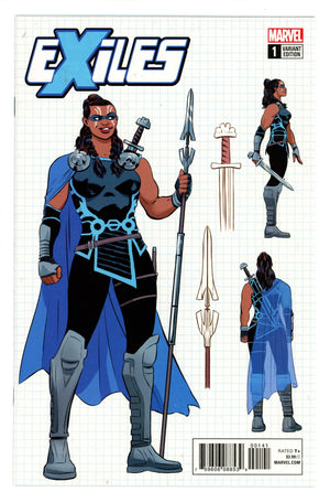 Exiles Vol 3 1 Rodriguez Variant NM