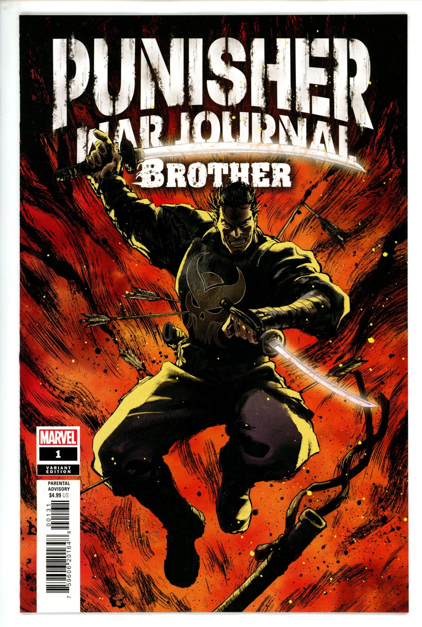 Punisher War Journal Brother 1 Superlog Variant (2022)