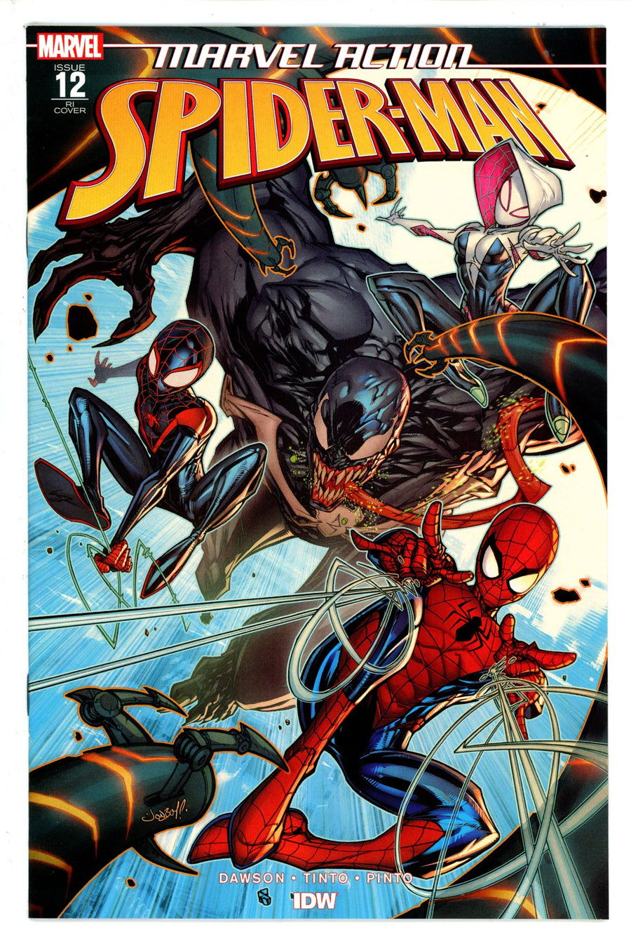 Marvel Action: Spider-Man 12 Meyers Variant NM-