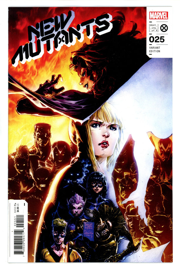 New Mutants Vol 4 25 Tan Variant NM- (2022)