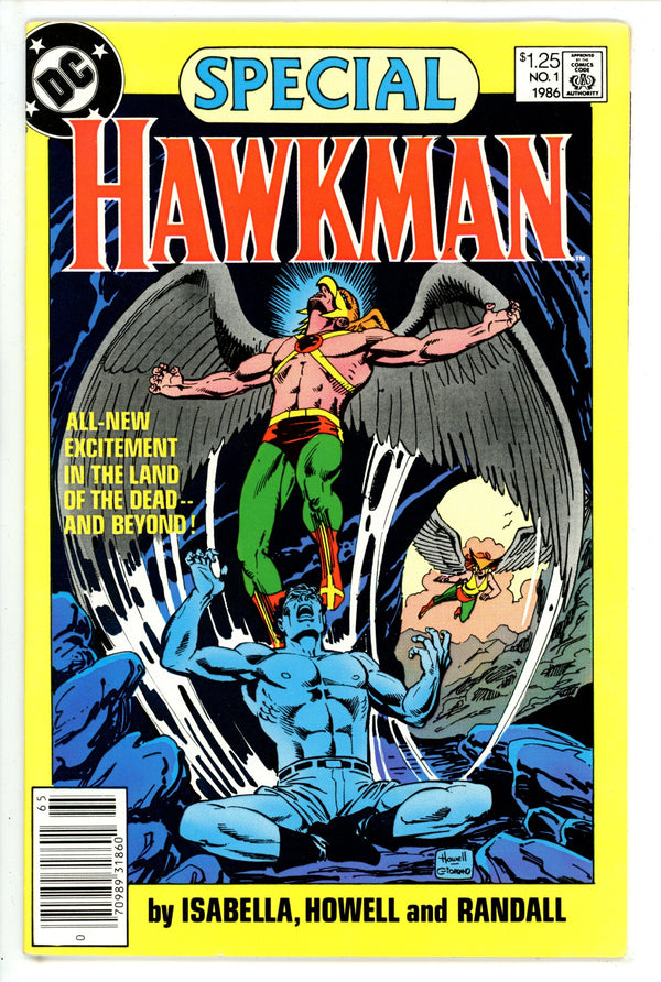 Hawkman Special 1 Newsstand (1985)