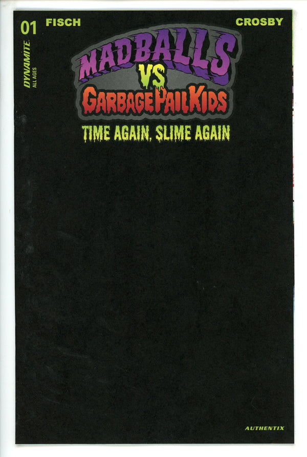 Madballs Vs Garbage Pail Kids Slime Again 1 Blank Variant (2023)