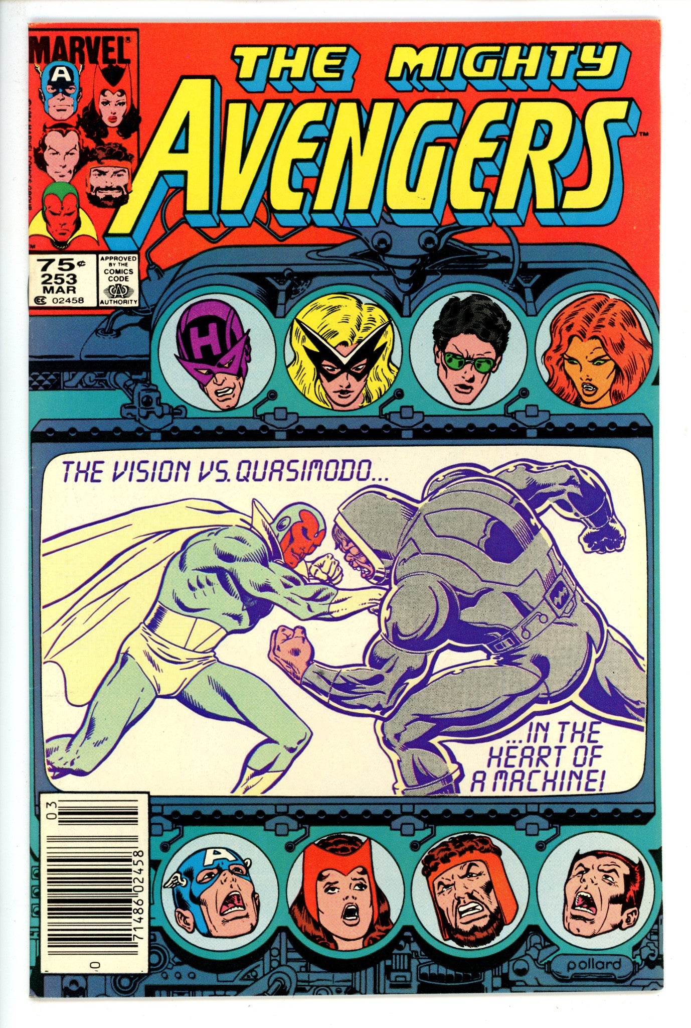 The Avengers 253 Canadian VF-