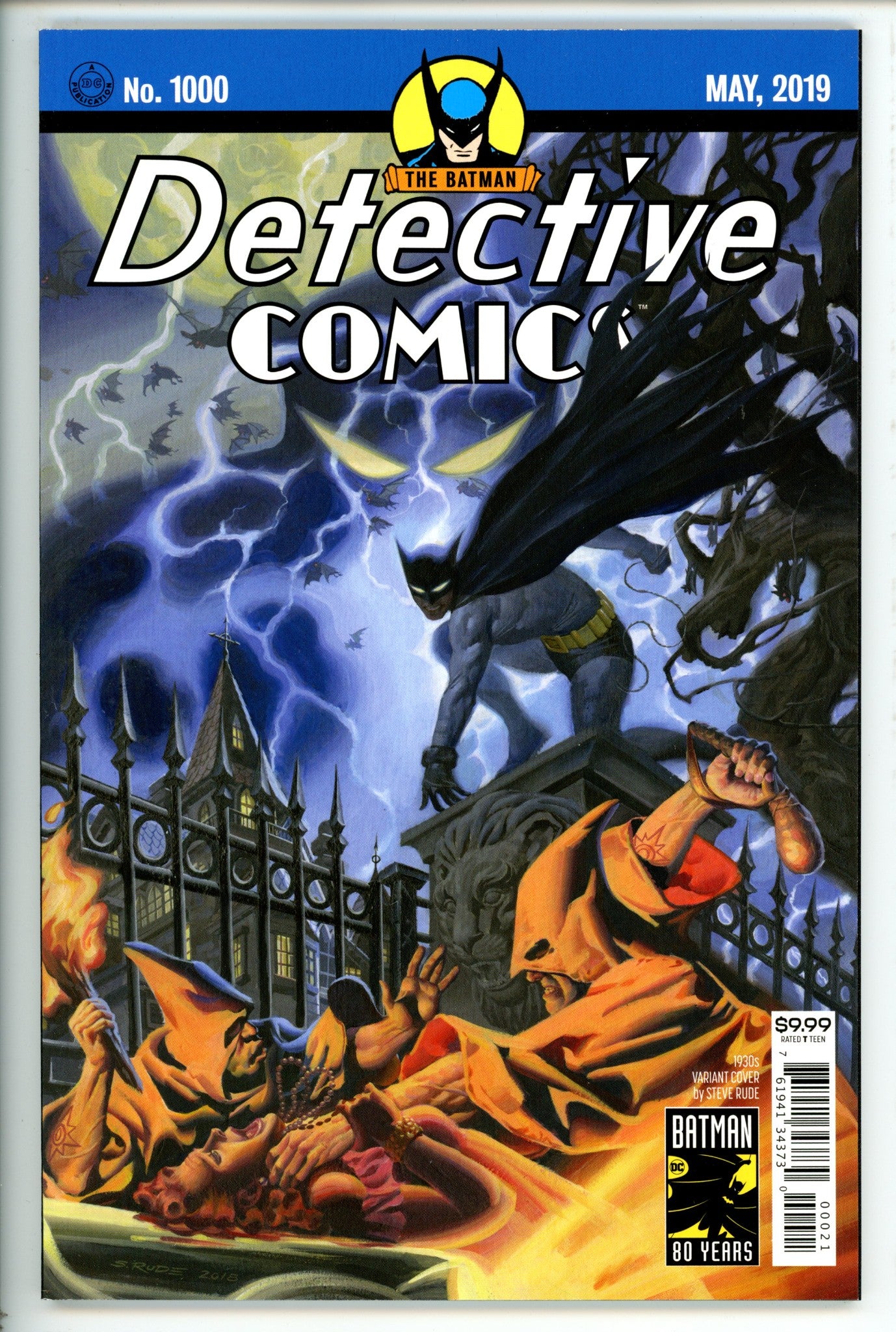 Detective Comics Vol 3 1000 1930's Rude Variant