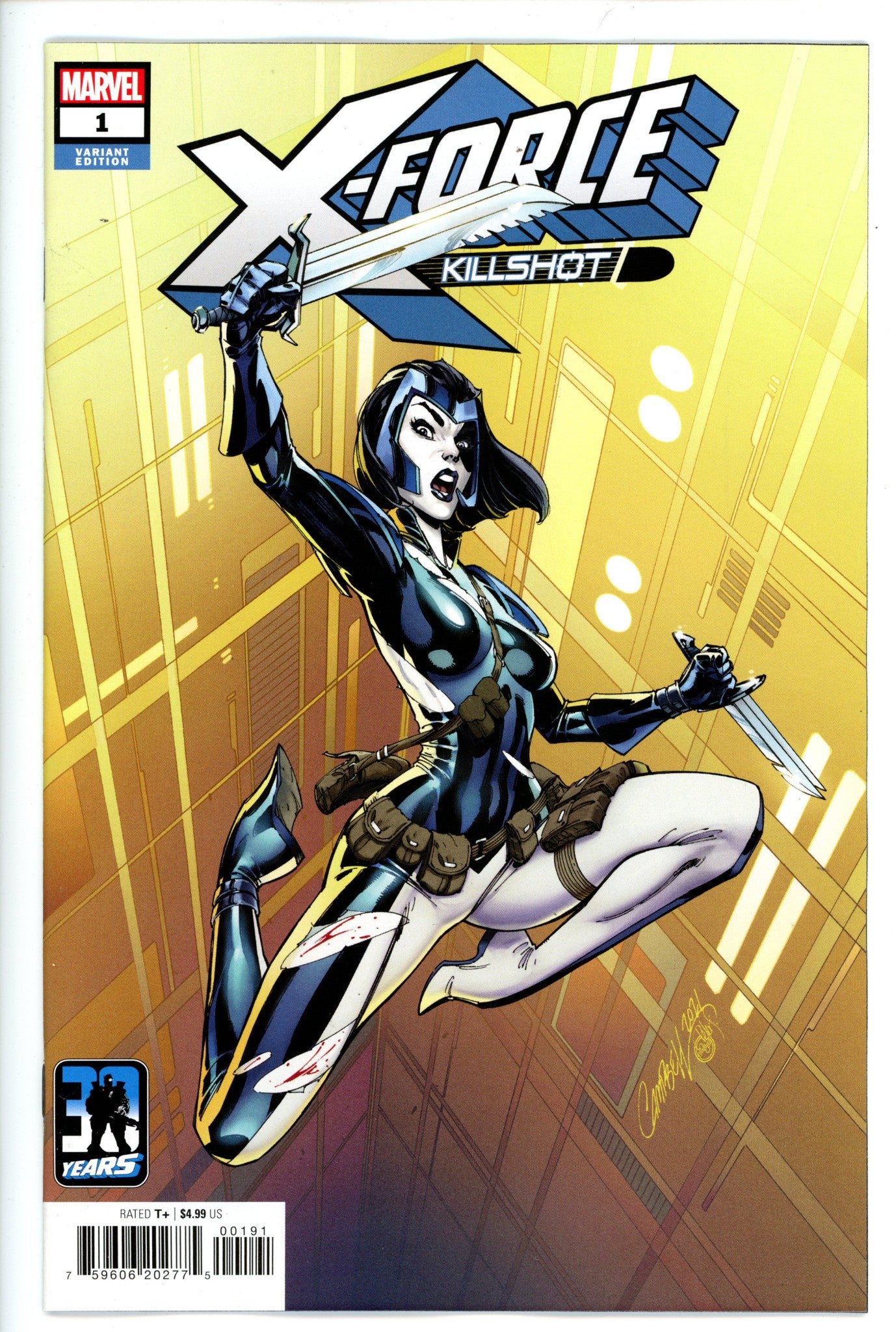 X-Force Killshot Anniversary Special 1 Campbell Variant (2021)