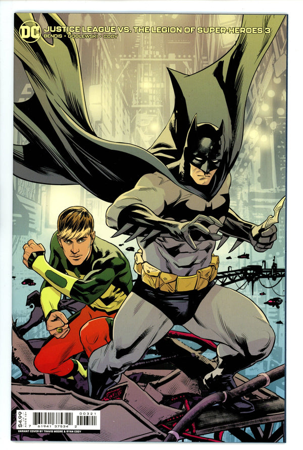 Justice League vs the Legion of Super-Heroes 3 Moore Variant (2022)