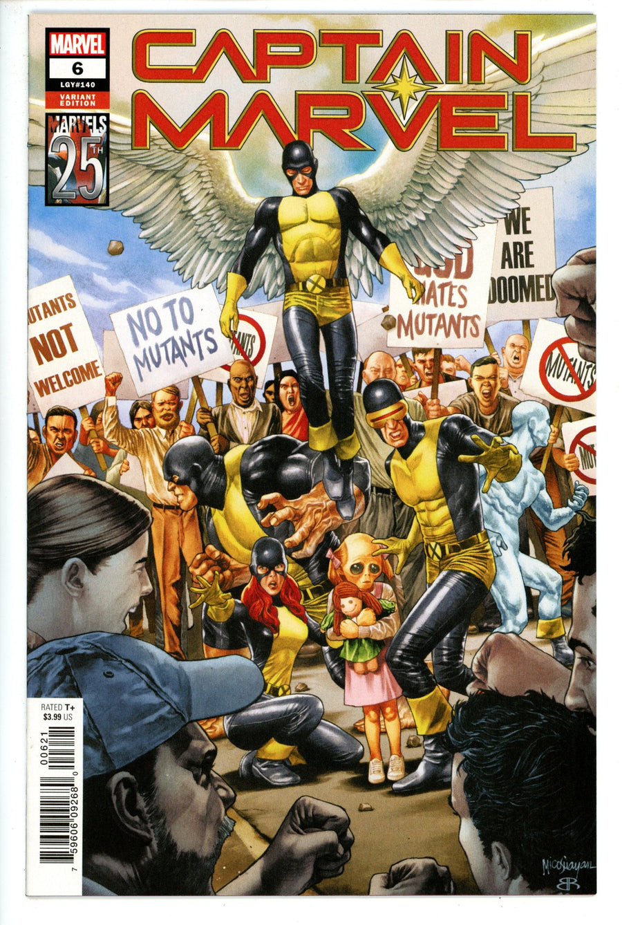 Captain Marvel Vol 11 6 (140) Suayan 25th Variant
