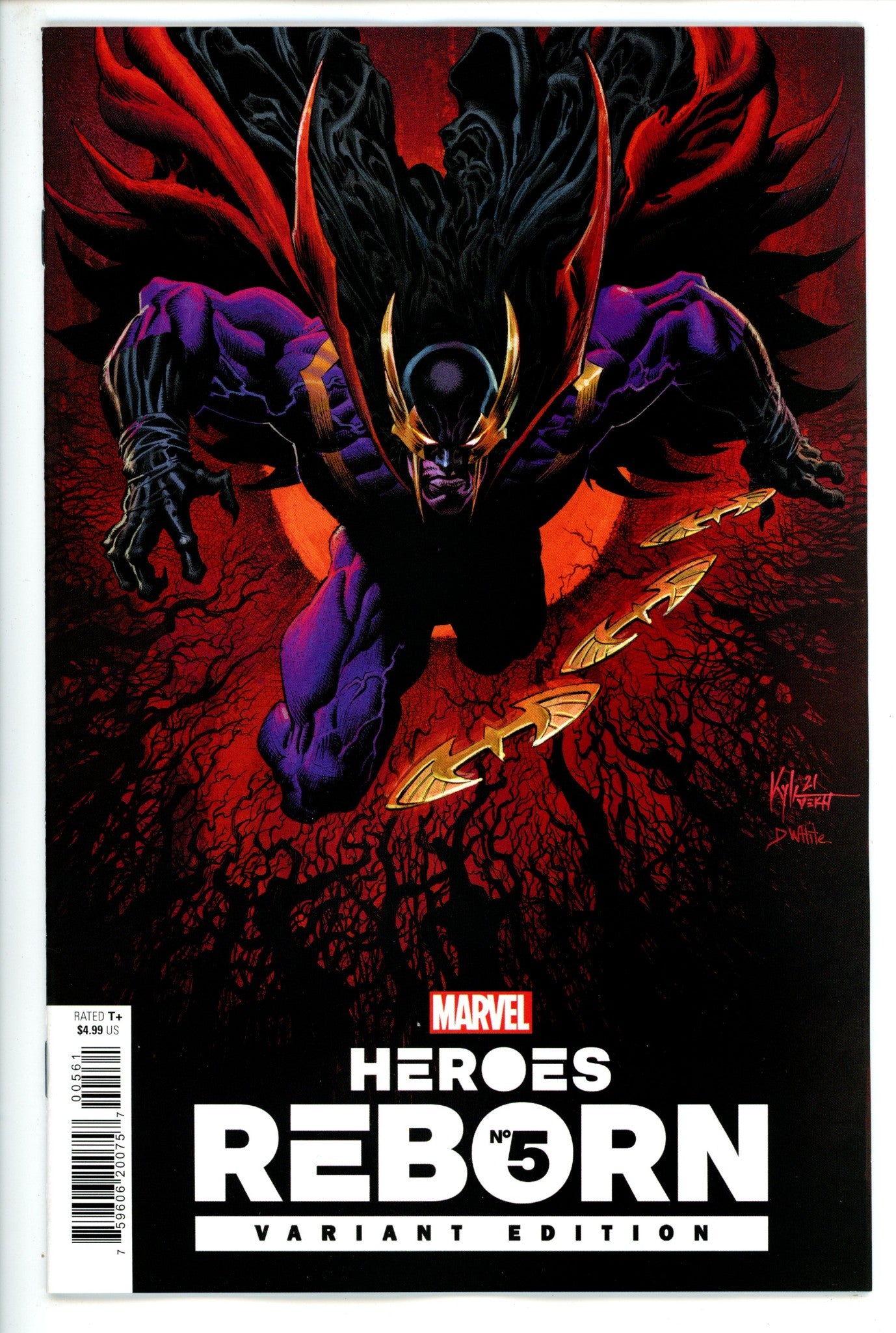 Heroes Reborn 5 Hotz Variant NM+ (2021)