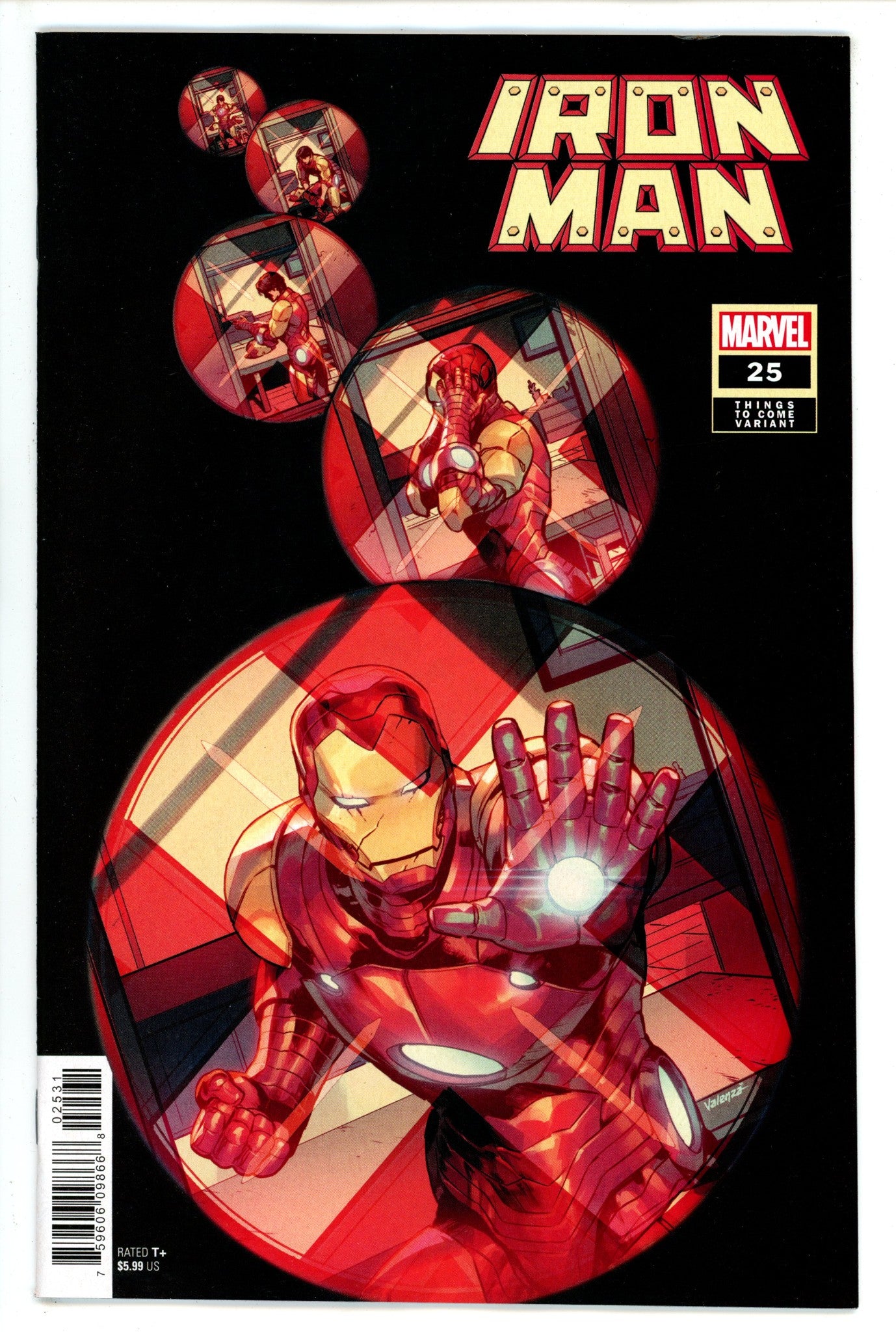 Iron Man Vol 6 25 Frigeri Variant