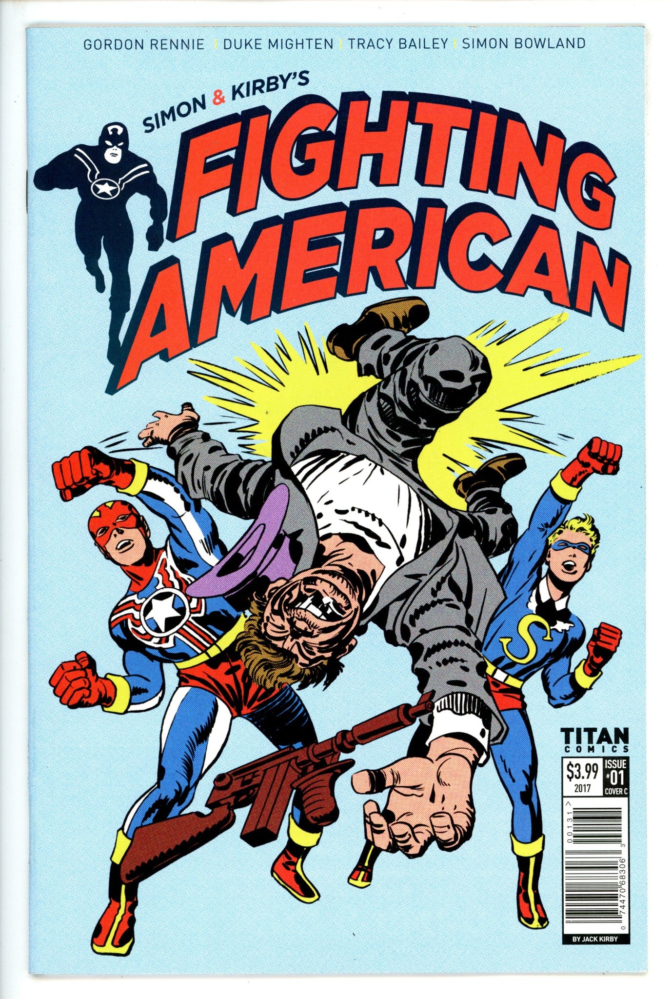 Simon & Kirby's Fighting American 1 Kirby C Variant
