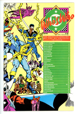 Who's Who: The Definitive Directory of the DC Universe 3