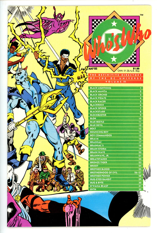 Who's Who: The Definitive Directory of the DC Universe 3