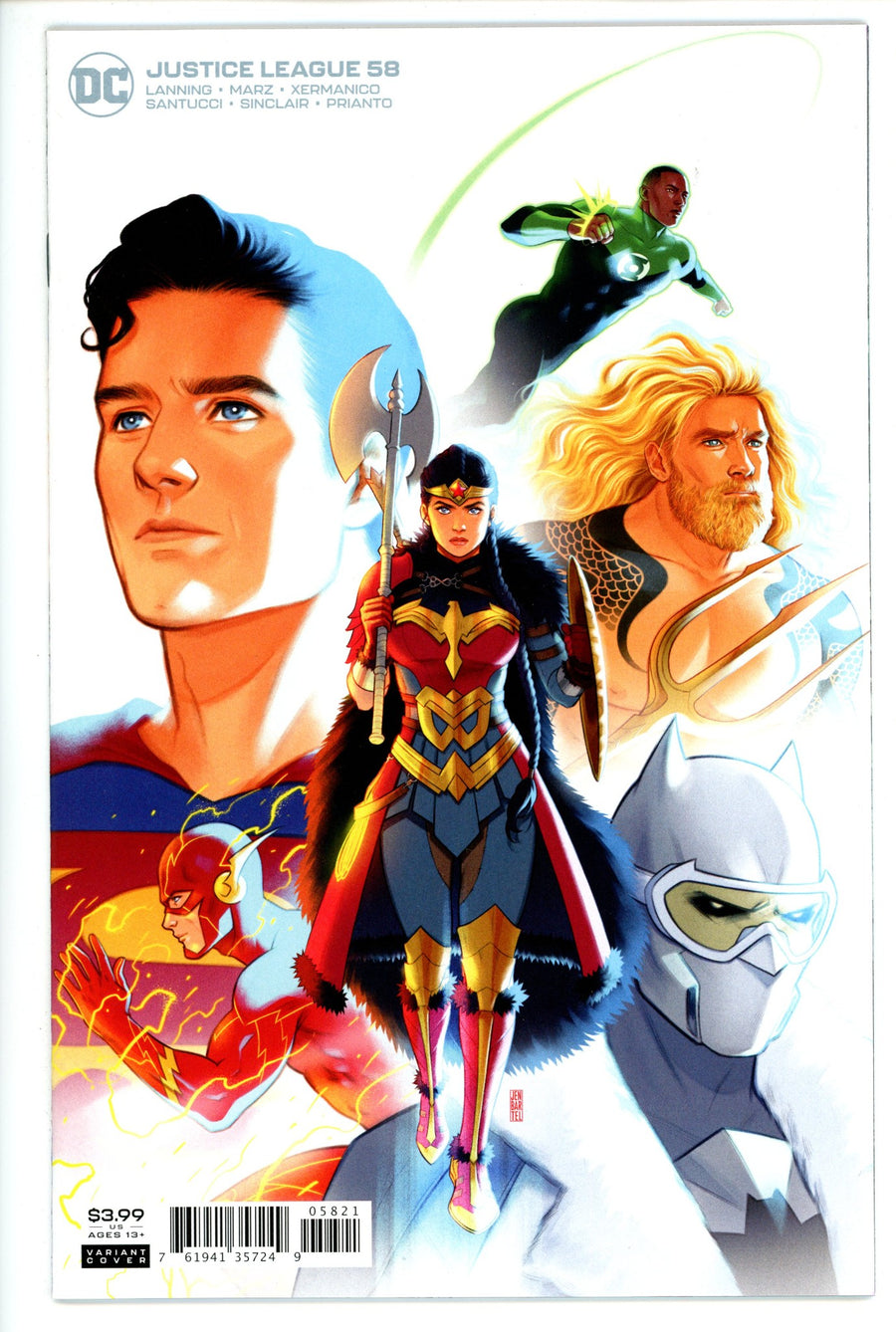 Justice League Vol 3 58 Bartel Variant