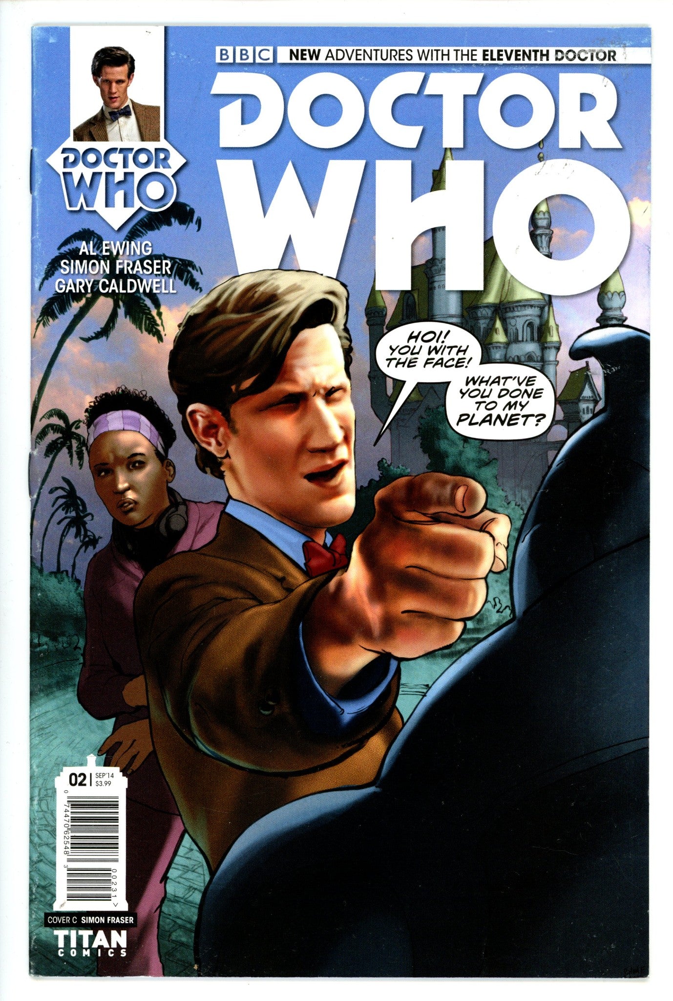 Doctor Who New Adventures With The 11th Doctor 2 Fraser Variant