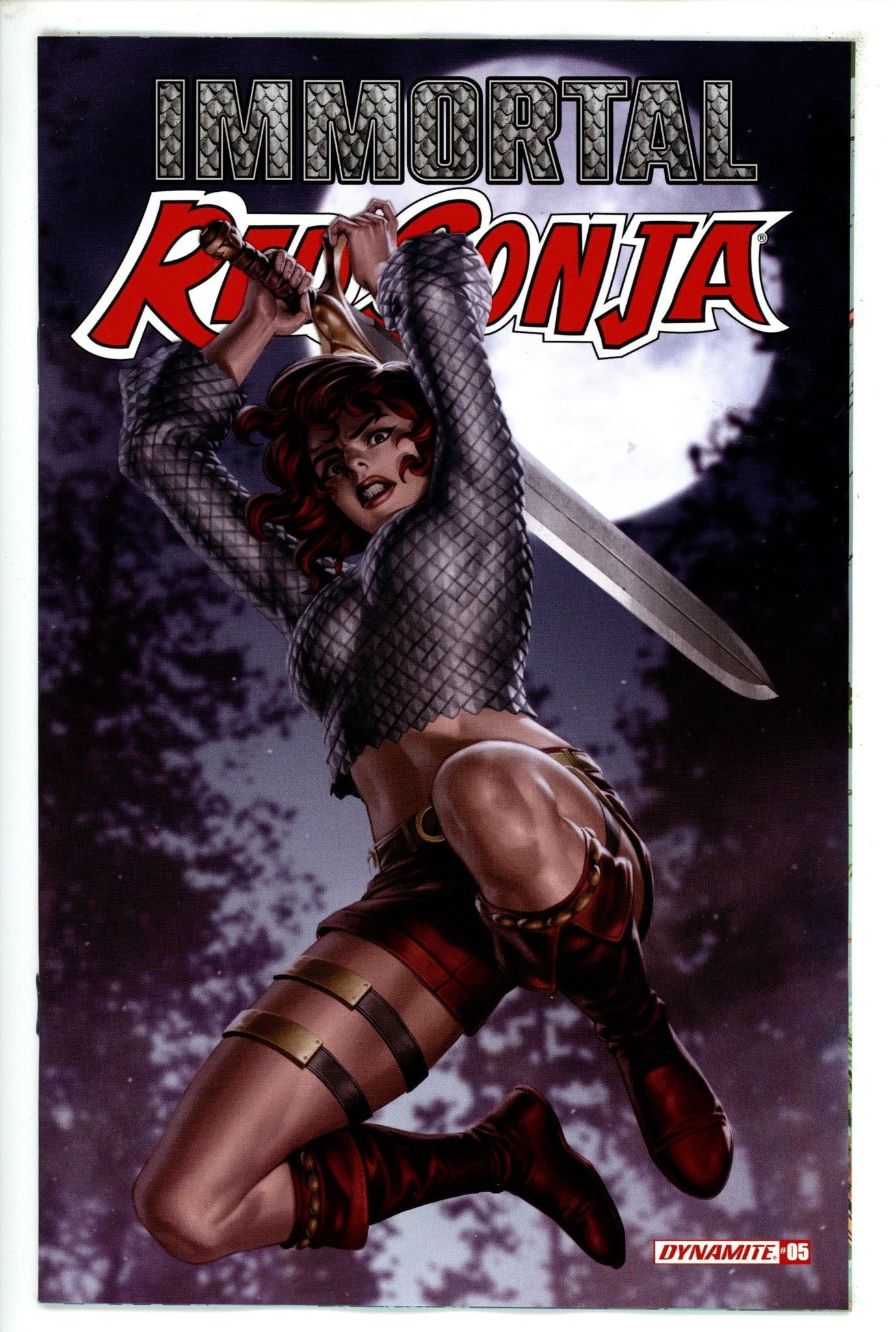 Immortal Red Sonja 5 Yoon Variant (2022)