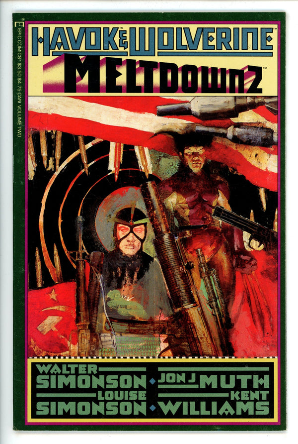 Havok & Wolverine - Meltdown 2 Newsstand