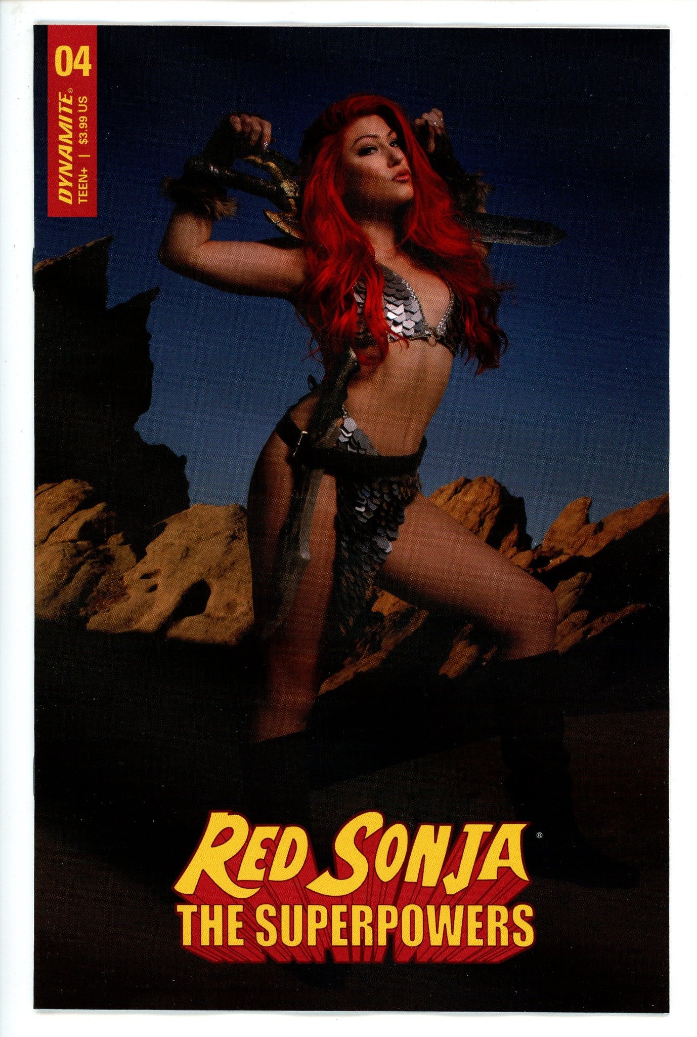 Red Sonja the Superpowers 4 Cosplay Variant-CaptCan Comics Inc-CaptCan Comics Inc