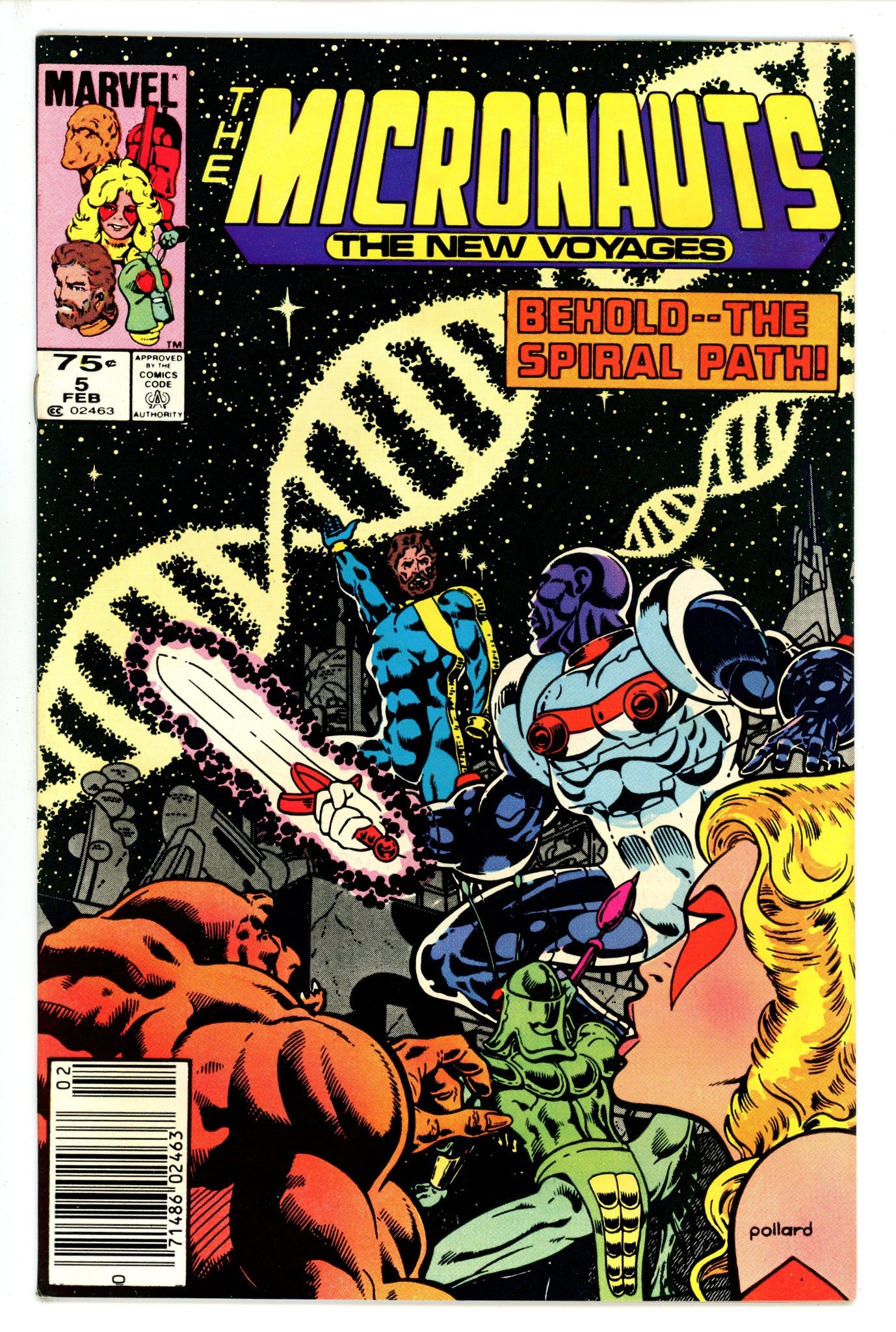 Micronauts Vol 2 5 Canadian Variant VF+ (1985)