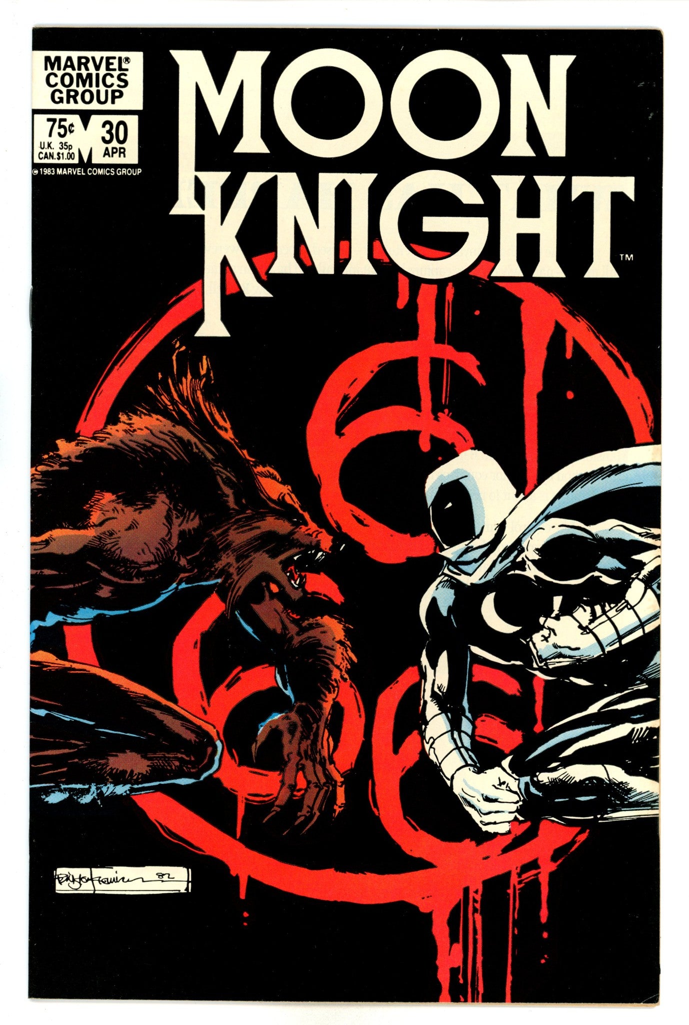 Moon Knight Vol 1 30 VF-