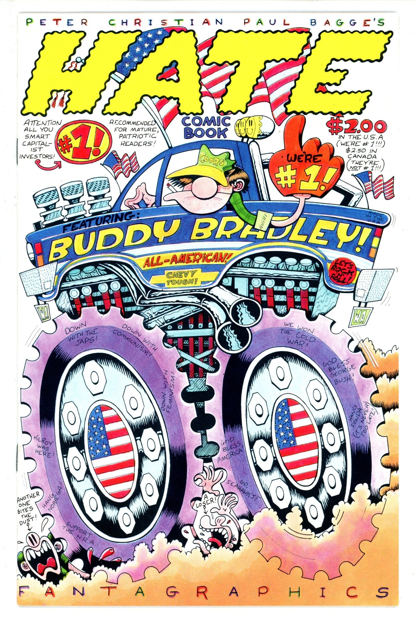 Hate 1 2Nd Print VF- (1991)