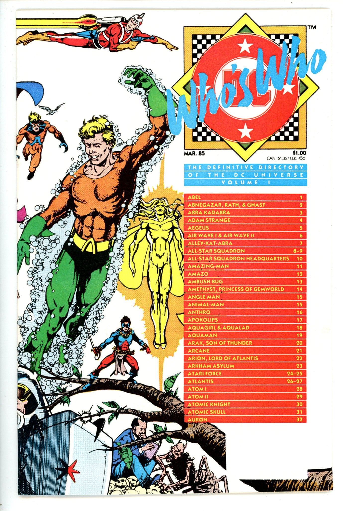 Who's Who: The Definitive Directory of the DC Universe 1