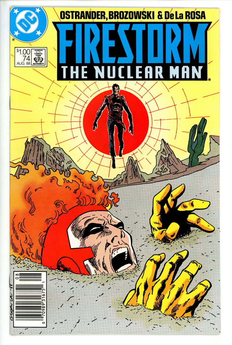 Firestorm the Nuclear Man Vol 2 74 Canadian VF-