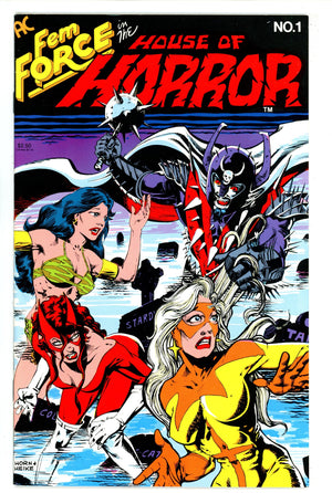 Femforce In The House Of Horror 1 VF+