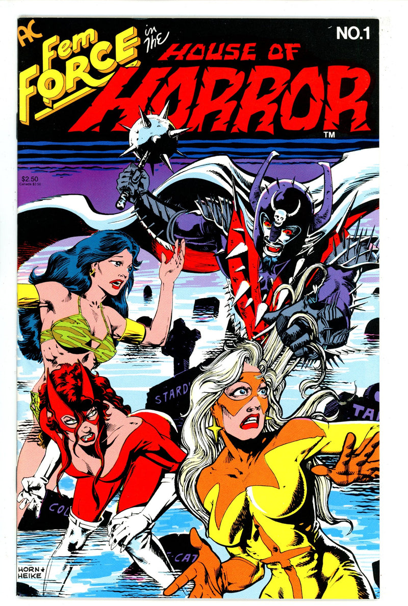 Femforce In The House Of Horror 1 VF+