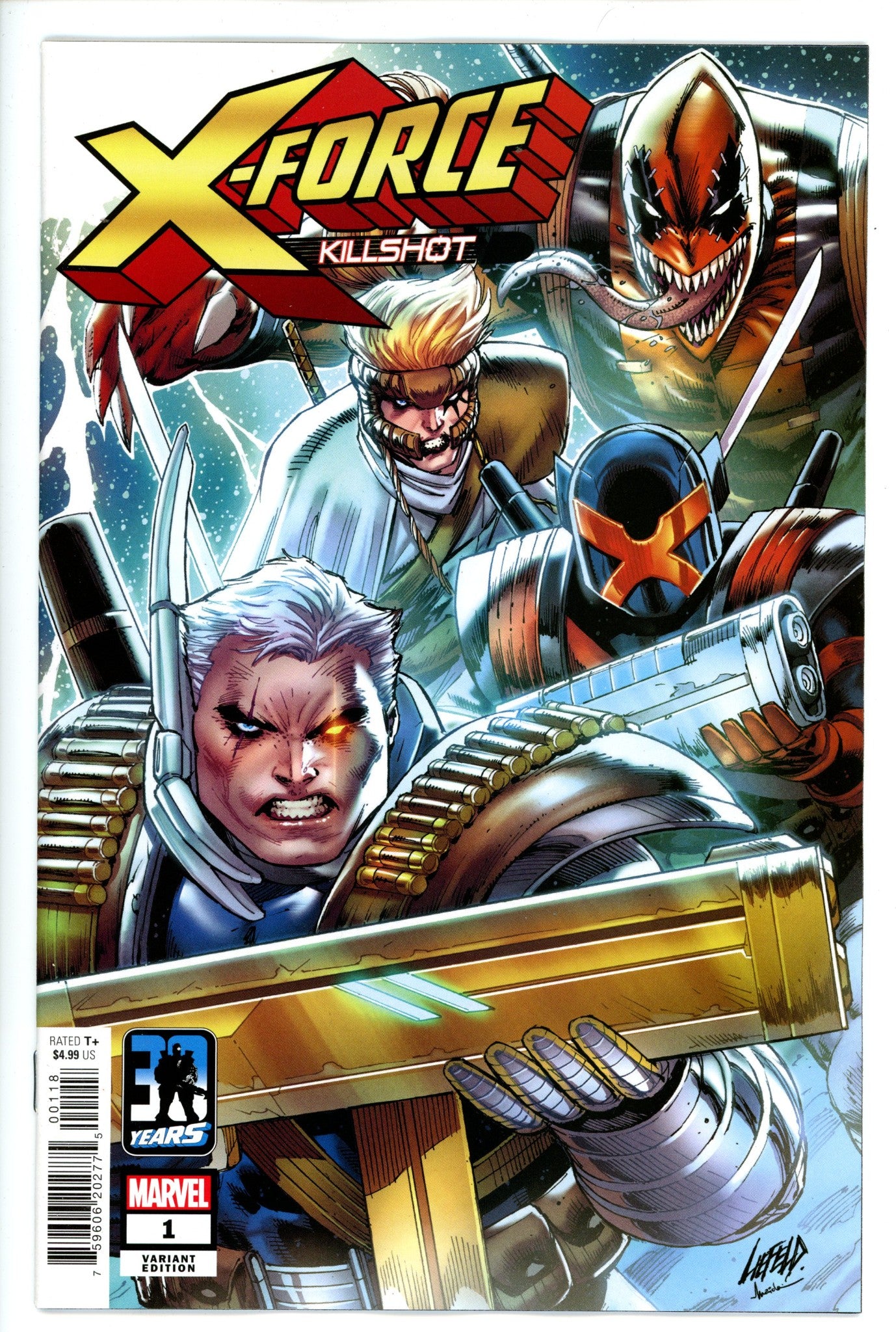 X-Force Killshot Anniversary Special 1 Liefeld Variant (2021)