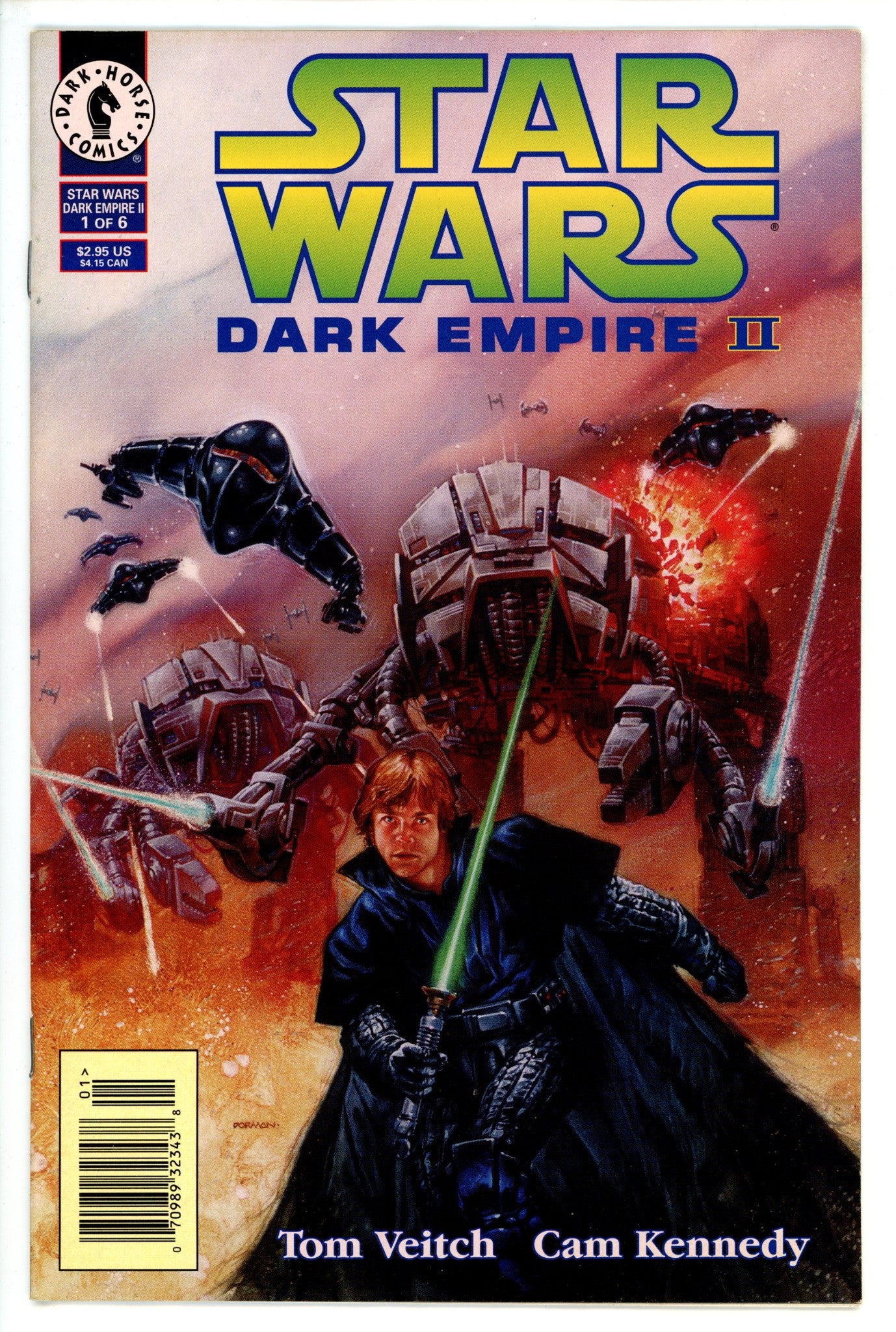 Star Wars: Dark Empire II 1 Newsstand VF-