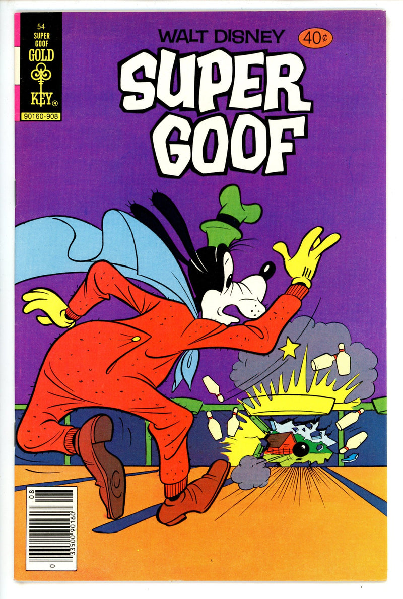 Walt Disney Super Goof 54 File Copy VF/NM