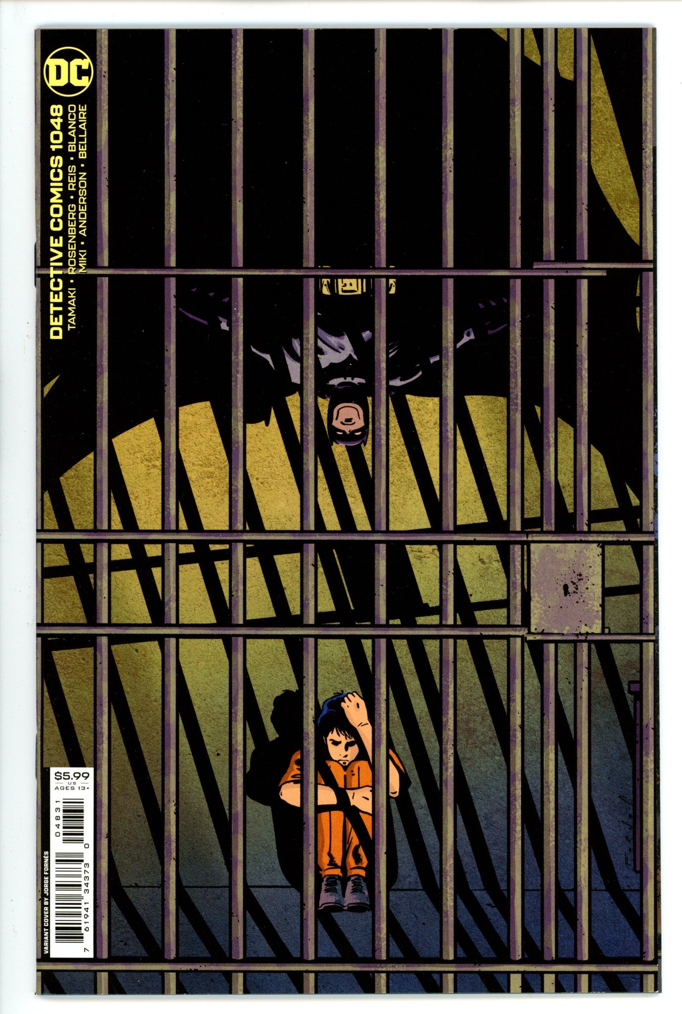 Detective Comics Vol 3 1048 Fornes Variant NM