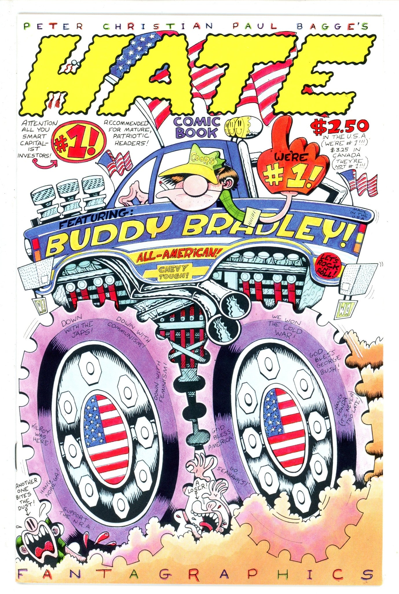 Hate 1 4Th Print VF- (1993)