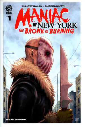 Maniac of New York Bronx Burning 1 Luna Variant NM+
