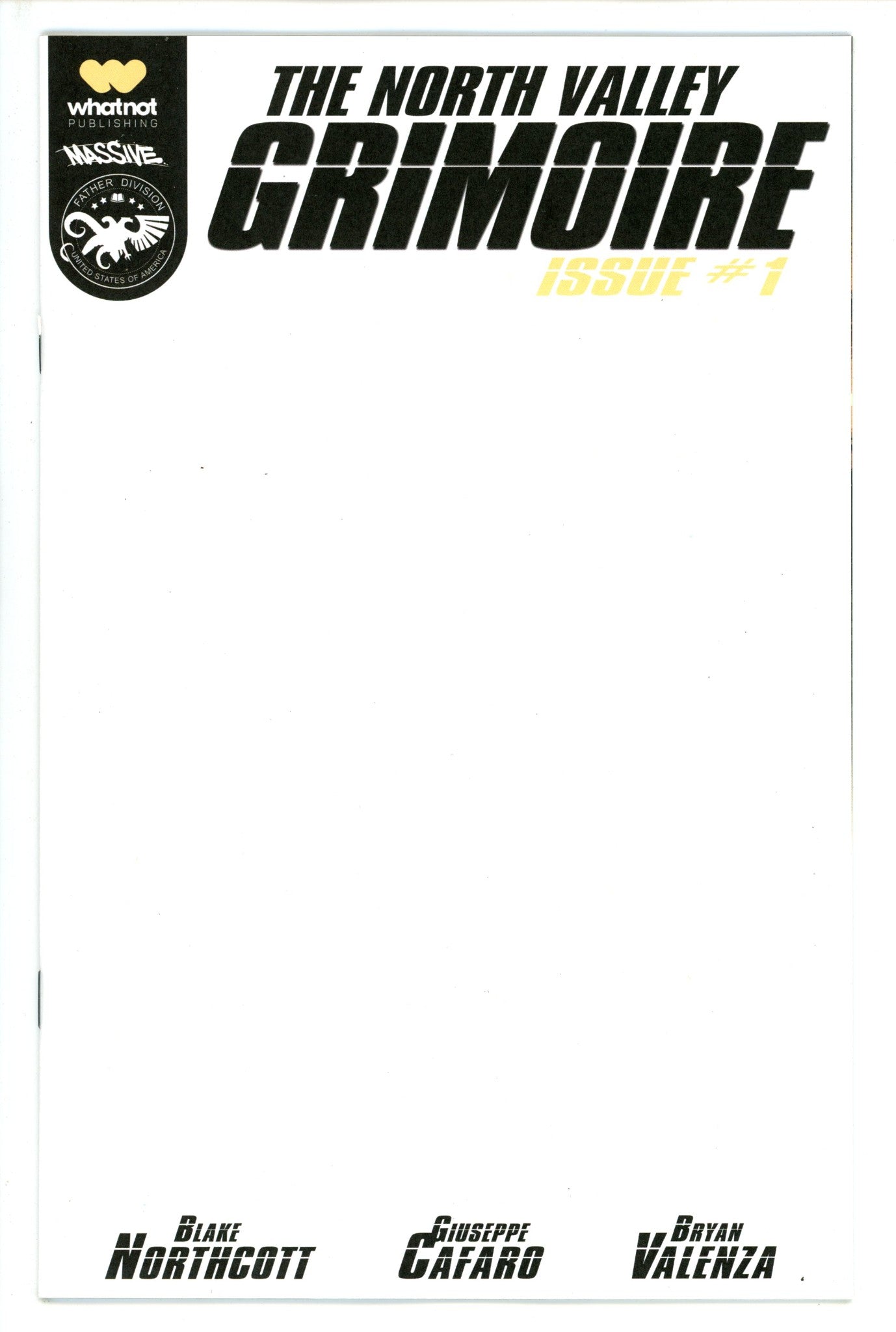 North Valley Grimoire 1 Blank Variant (2023)