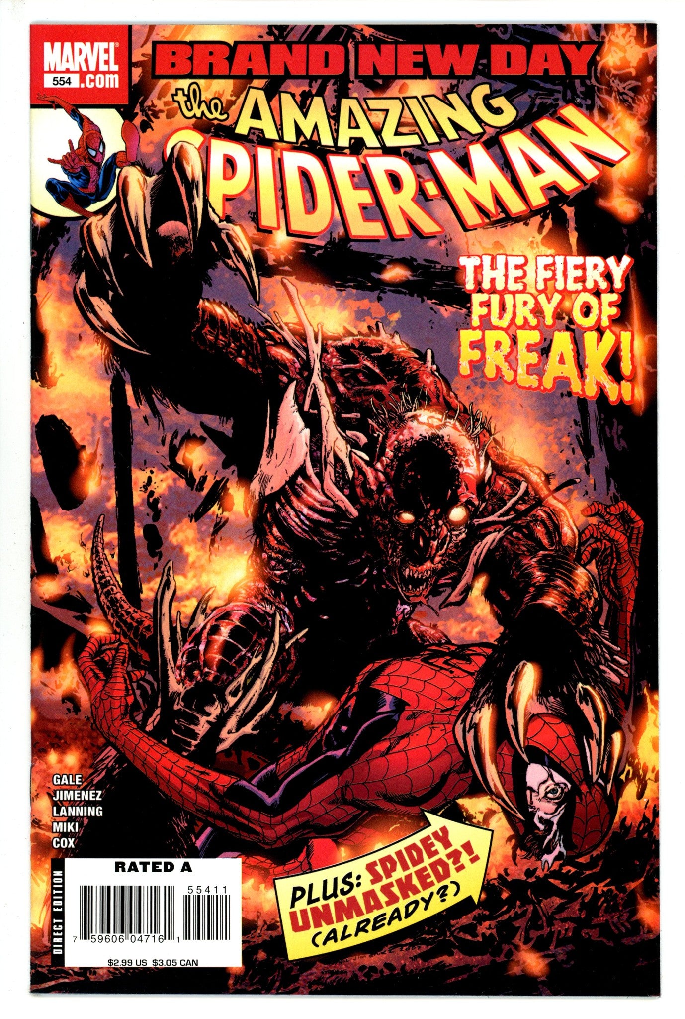 The Amazing Spider-Man Vol 2 554 (2008)