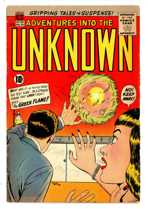 Adventures into the Unknown 124 VG- (1961)