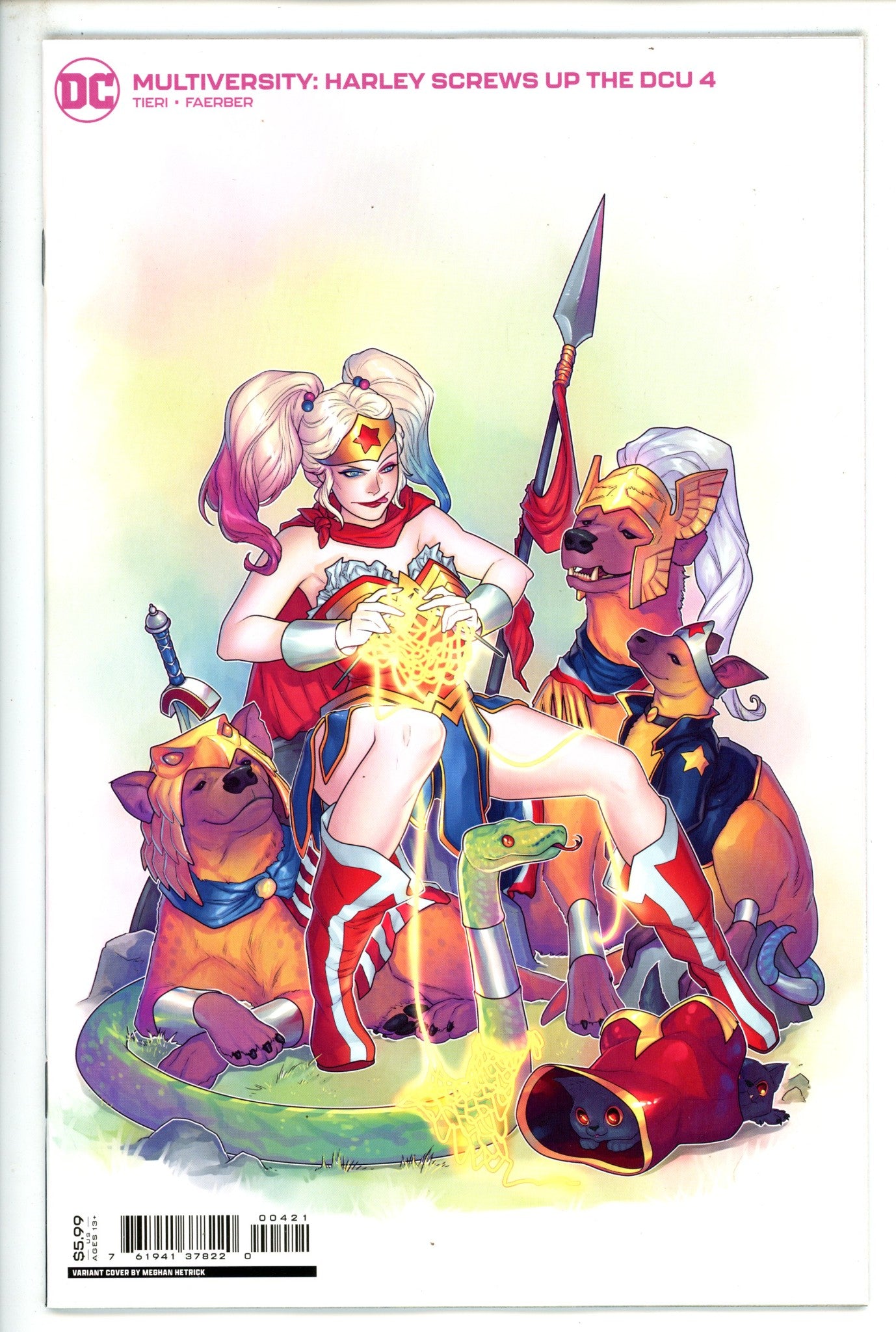 Multiversity Harley Screws Up The DCU 4 Hetrick Variant (2023)