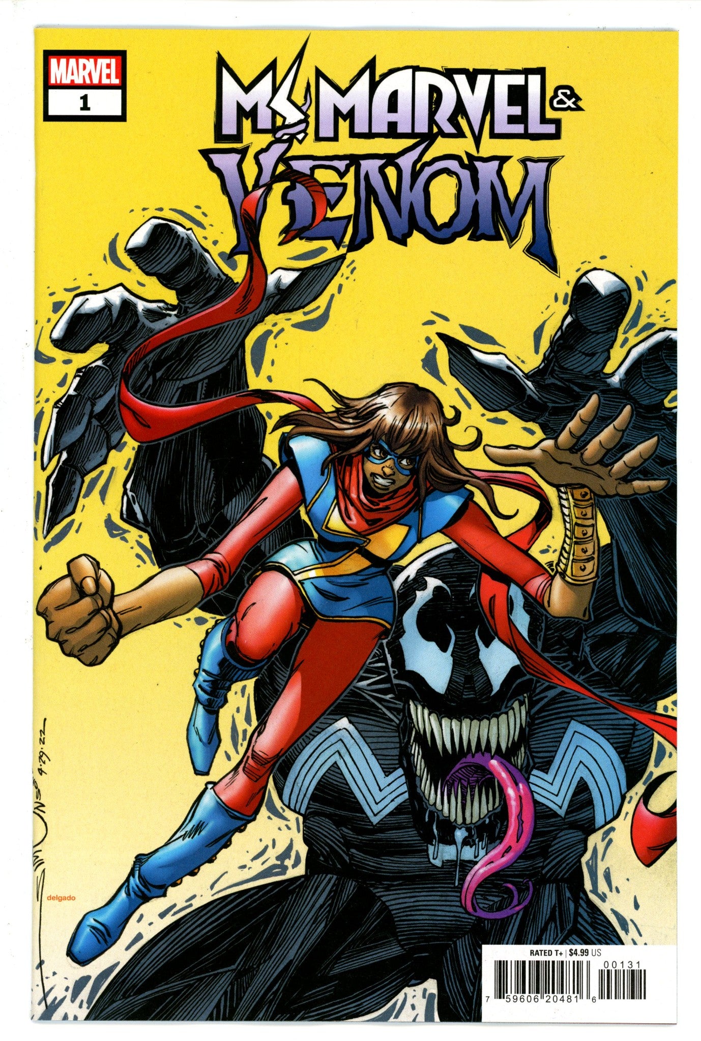 Ms. Marvel and Venom 1 Simonson Variant (2022)