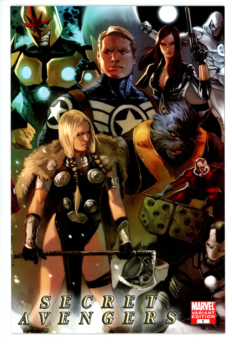 Secret Avengers Vol 1 1 Djurdevic Variant VF