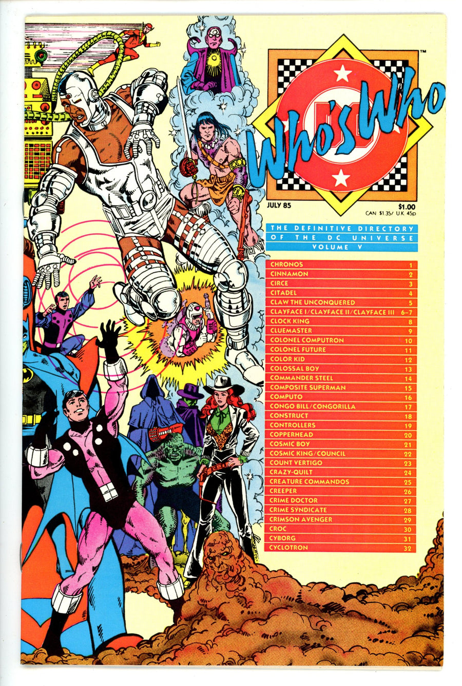 Who's Who: The Definitive Directory of the DC Universe 5